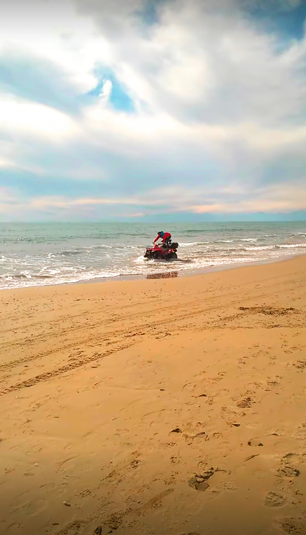 Quad on the Beach